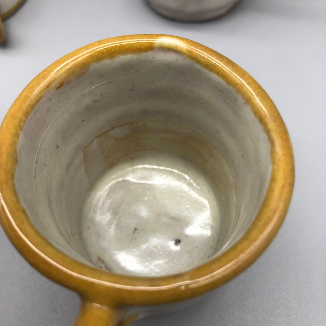 メキシコプエブラタラベラ焼ビンテージ陶器伝統工芸バード鳥カップ