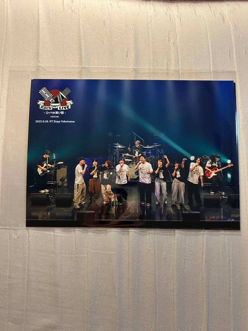 ロックお笑い部　会場限定写真　ダウ90000 Base Ball Bear