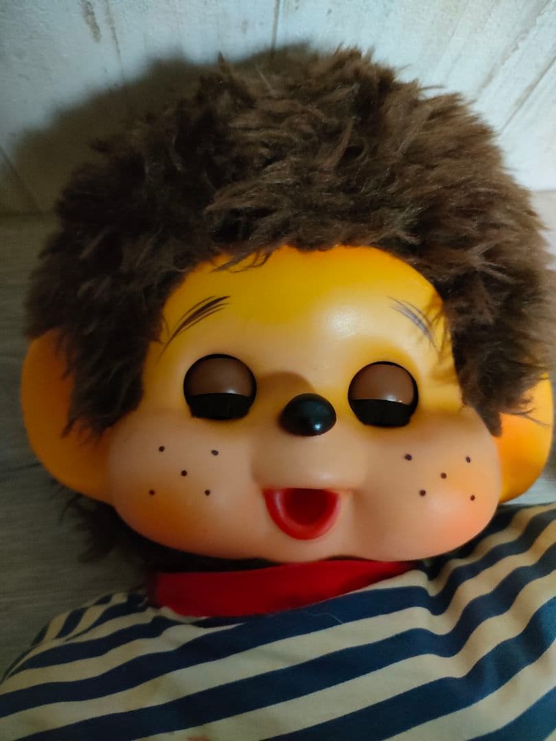 ビンテージ　モンチッチ　だいすけくん　特大　スリープアイ　昭和　レトロ