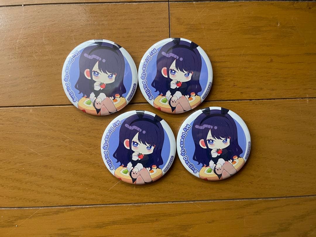 その着せ替え人形は恋をする コラボカフェ 十六夜ありさ 缶バッジ 着せ