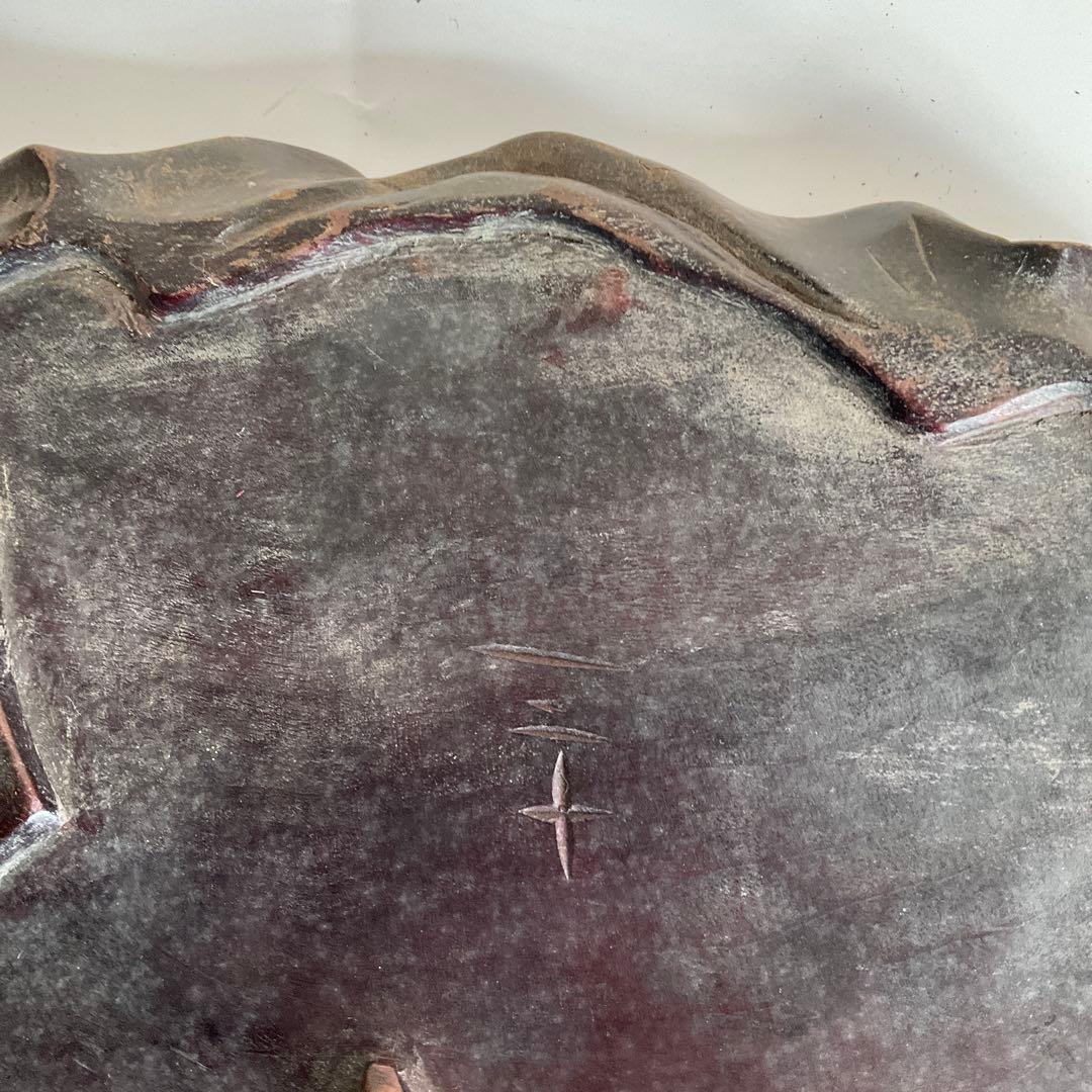 木彫 牛乗り笛吹童子