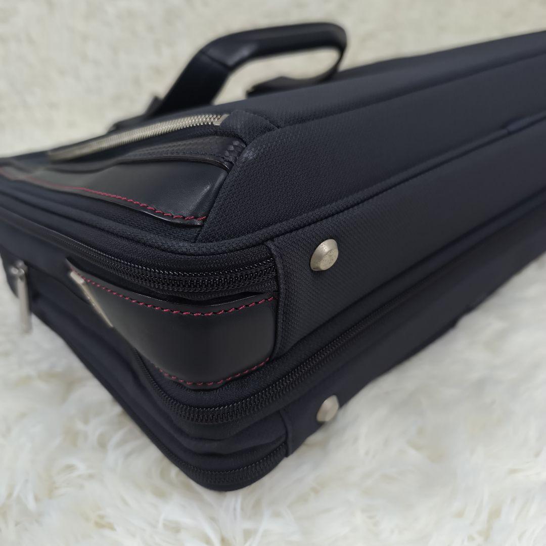 未使用級✨ エース ソニーバイオ コラボ デュラテクト V ブリーフケース 紺