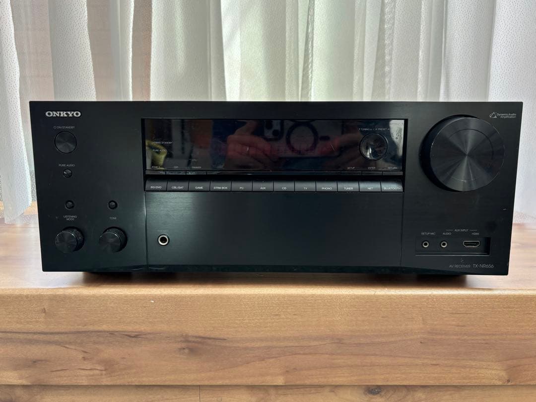ONKYO AVアンプ ブラック TX-NR656 動作確認済み