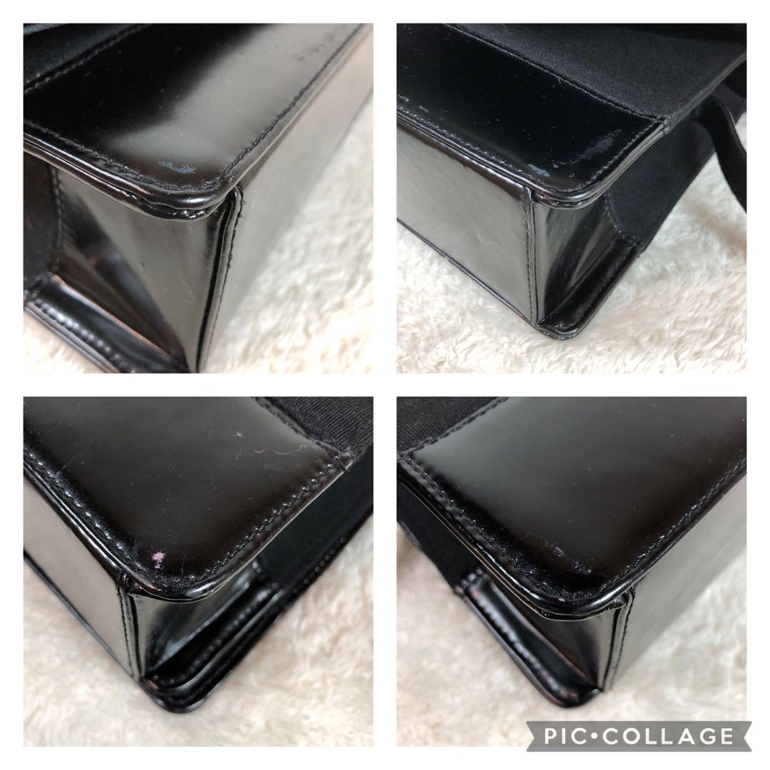 CHANEL シャネル ショルダーバッグ ココマーク エナメル ワンショルダー