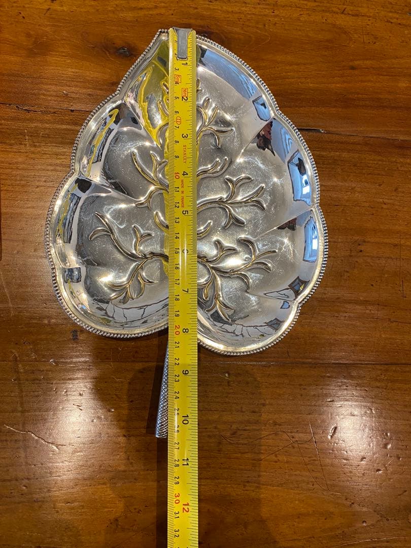 シルバーディッシュ　205g 純銀　皿　Bienvenue