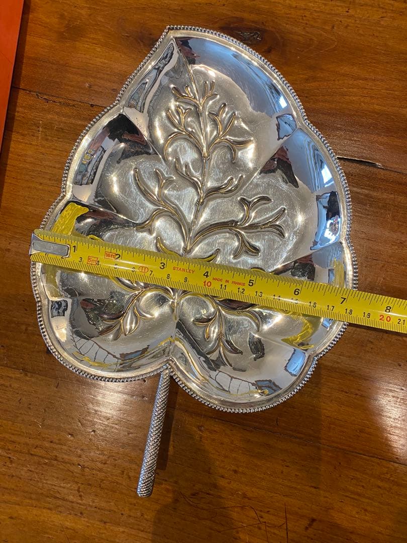 シルバーディッシュ　205g 純銀　皿　Bienvenue