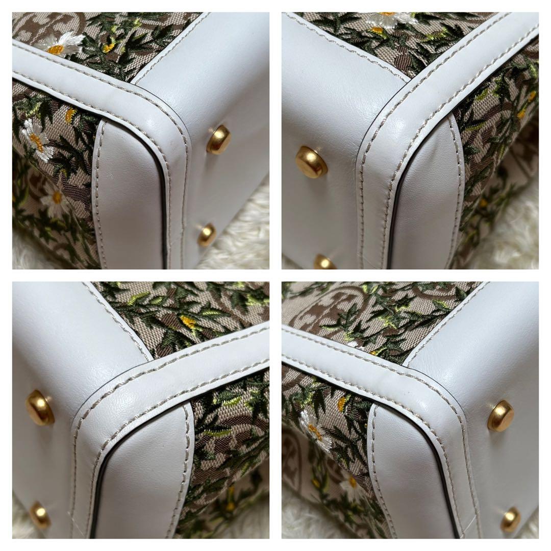 Tモノグラム トップハンドル エンボストート（ハンドバッグ）｜TORY