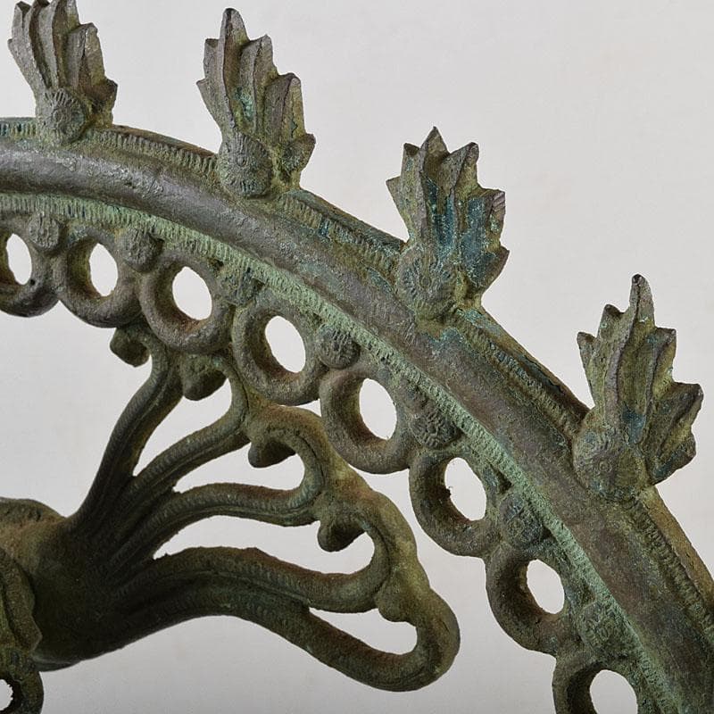 仏教美術 古銅青銅 シヴァ神像 ダンシングシヴァ神 置物 V R9386H 美術