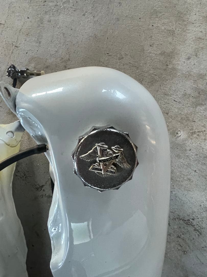 ショベル タンク ハーレー amf flh 純正 当時物 ビンテージ エボ パン