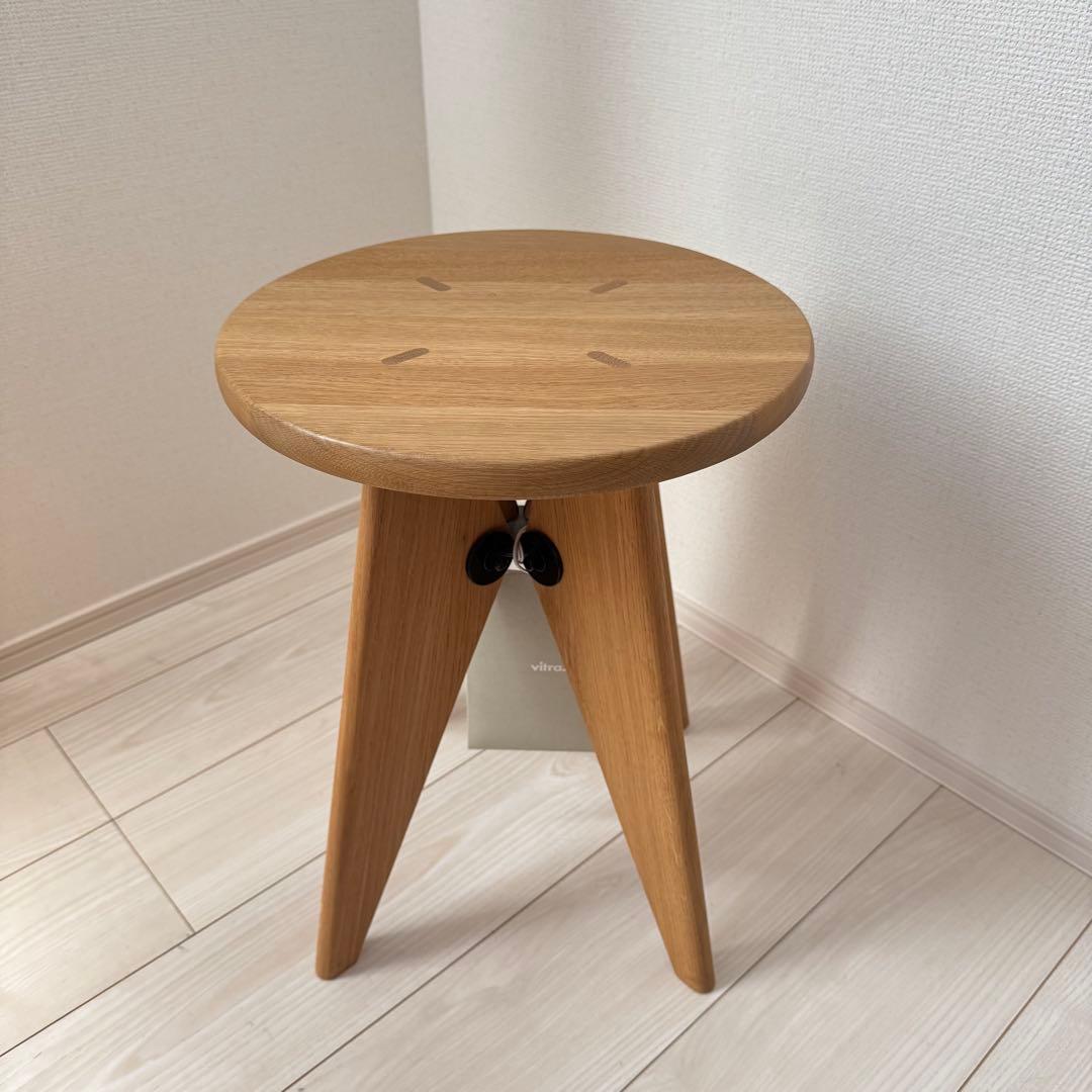 ジャンプルーヴェVitra Tabouret Bois solvay スツール