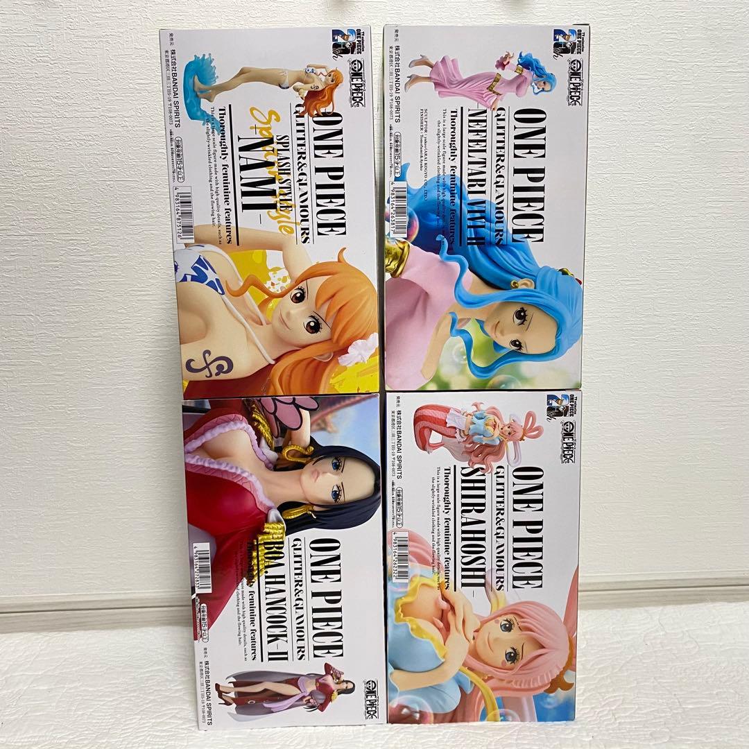 ワンピース GLITTER&GLAMOURS ナミ ビビ ハンコック しらほし