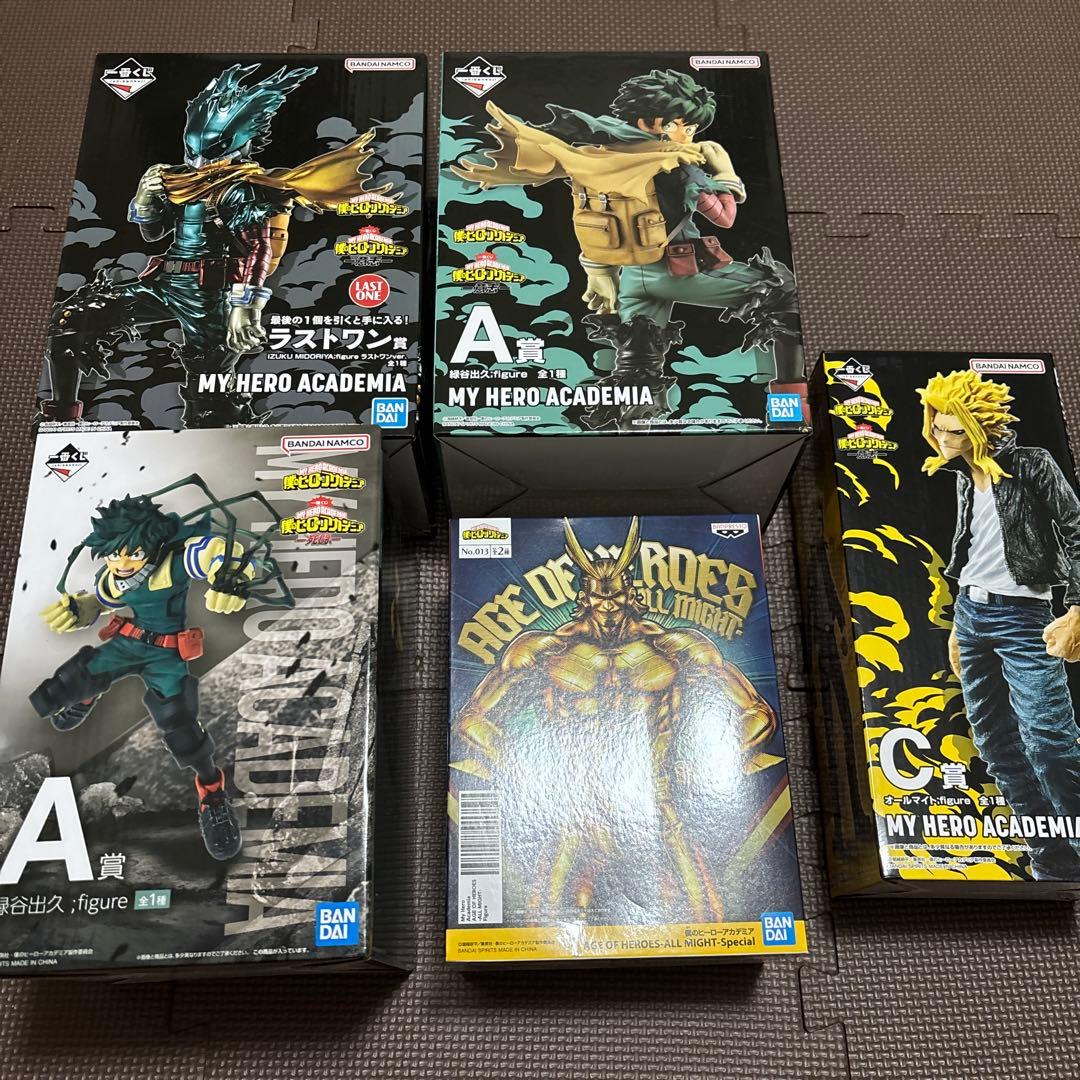 ヒロアカ フィギュア 緑谷出久 オールマイト 意思 死闘 ラストワン賞