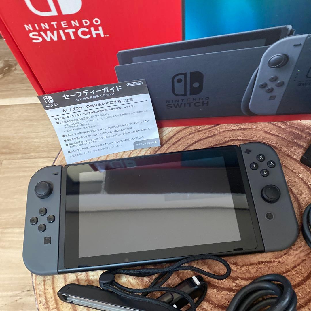 Nintendo Switch ニンテンドースイッチ本体　グレー ②