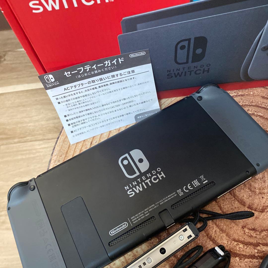 Nintendo Switch ニンテンドースイッチ本体　グレー ②
