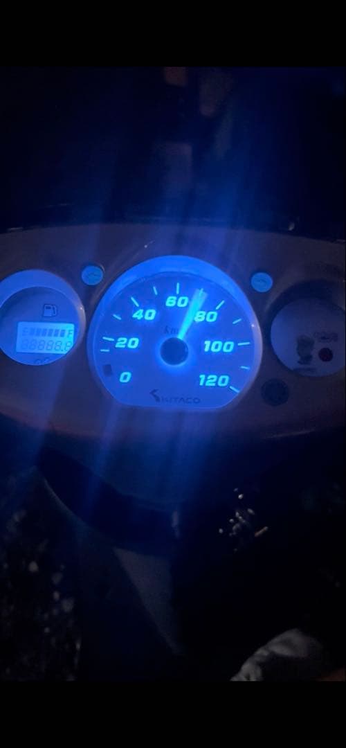 KITACO sa16jスピードメーター 0-120 km/h