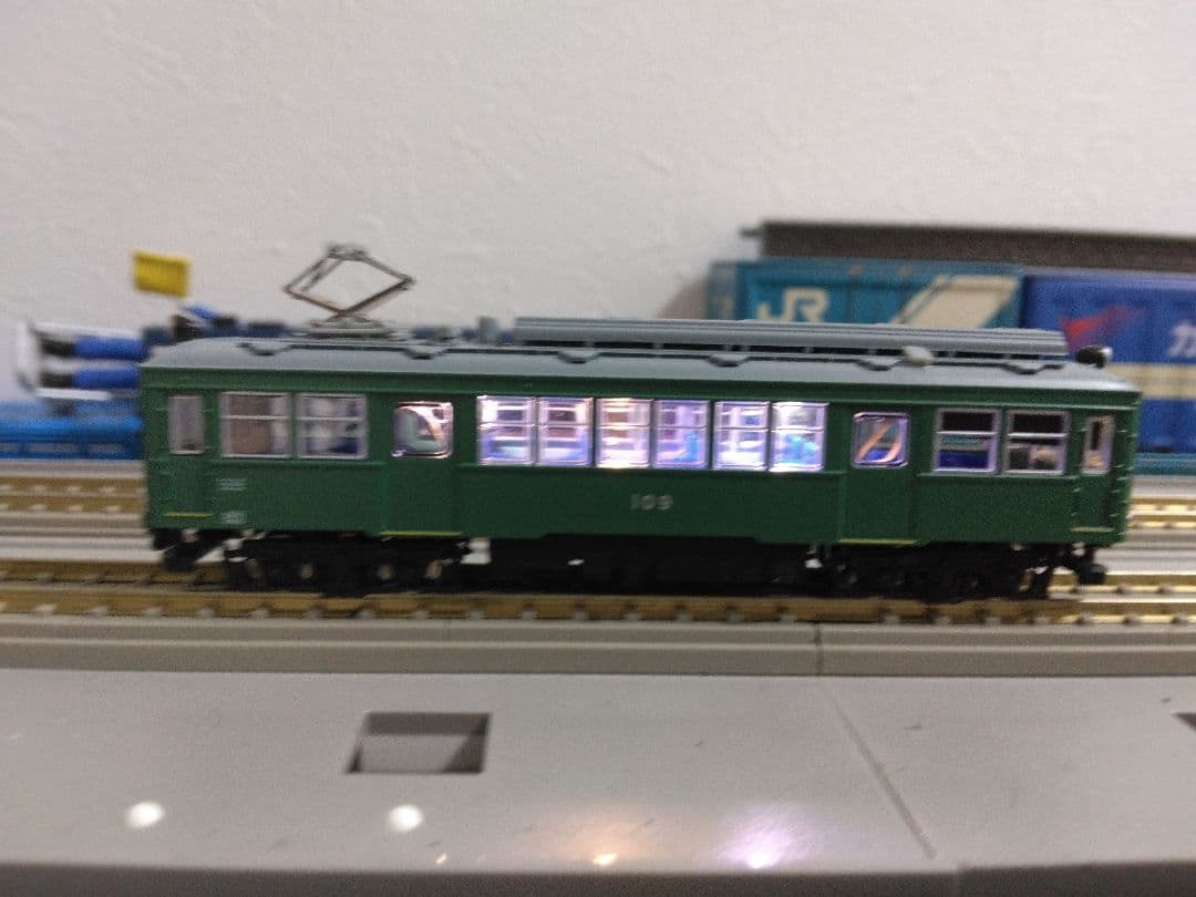 箱根登山鉄道　モハ2形　元塗装　緑塗装