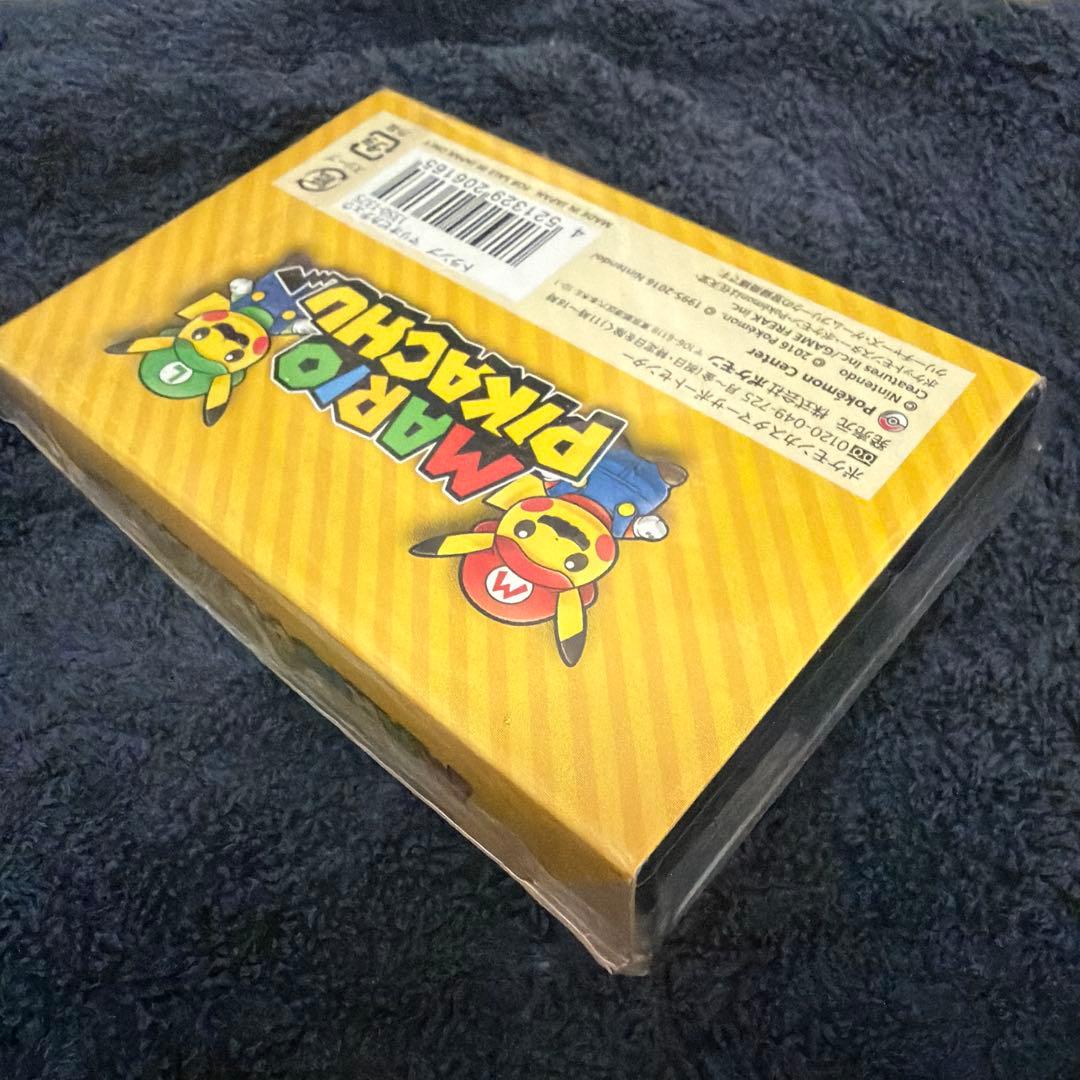 マリオピカチュウトランプ新品未開封シュリンク付き