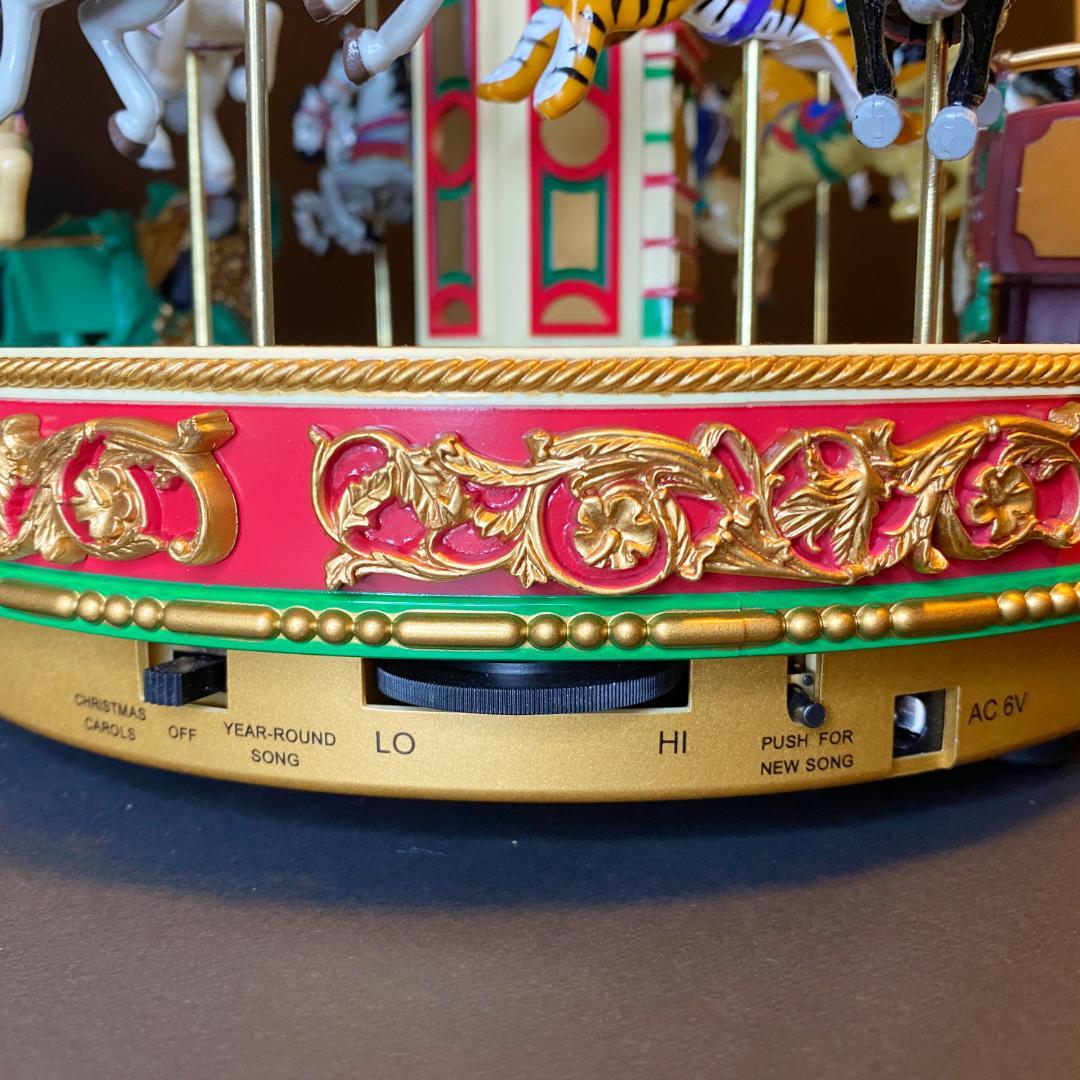 【超美品・完動品】Mr.Christmas ミスタークリスマス メリーゴーランド