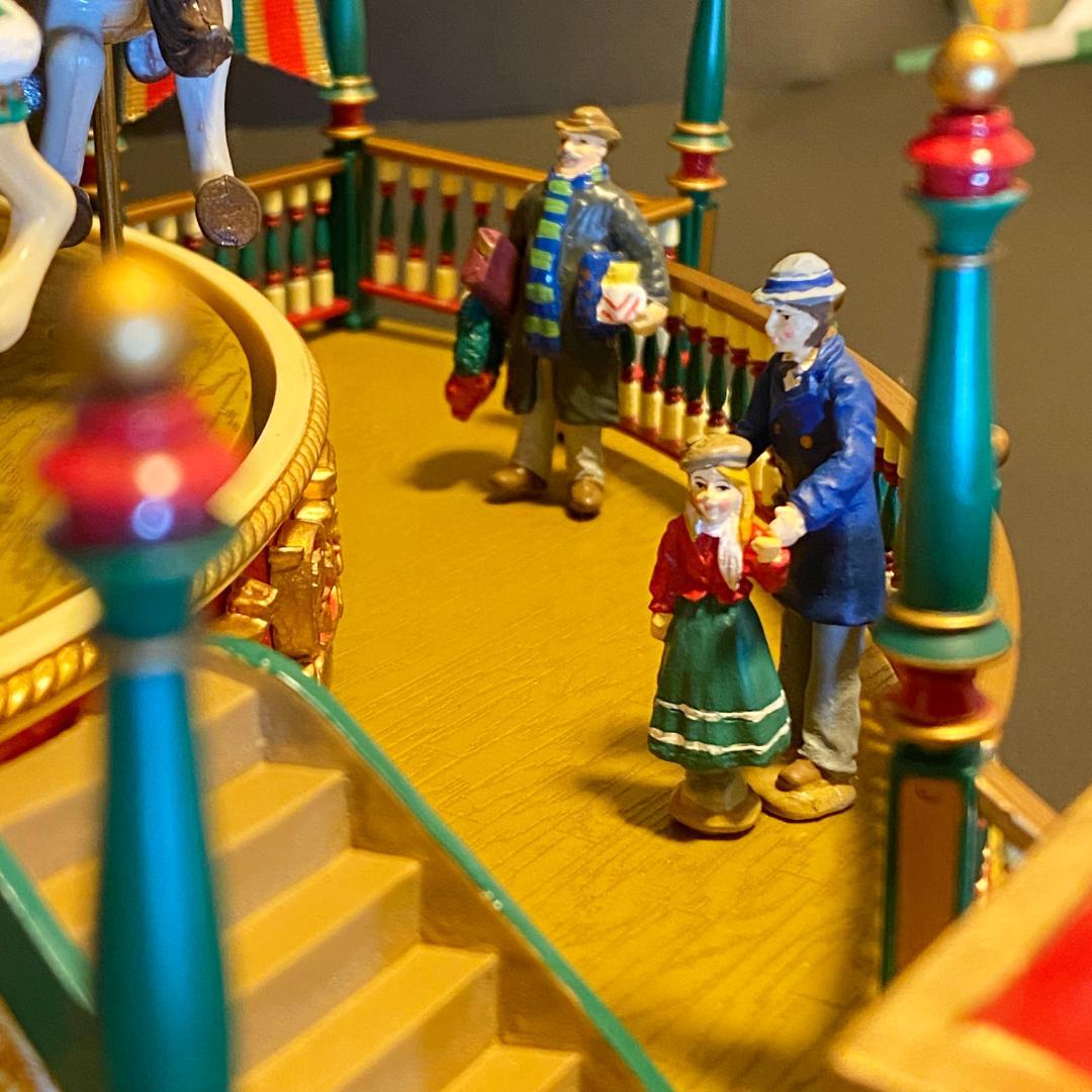 【超美品・完動品】Mr.Christmas ミスタークリスマス メリーゴーランド
