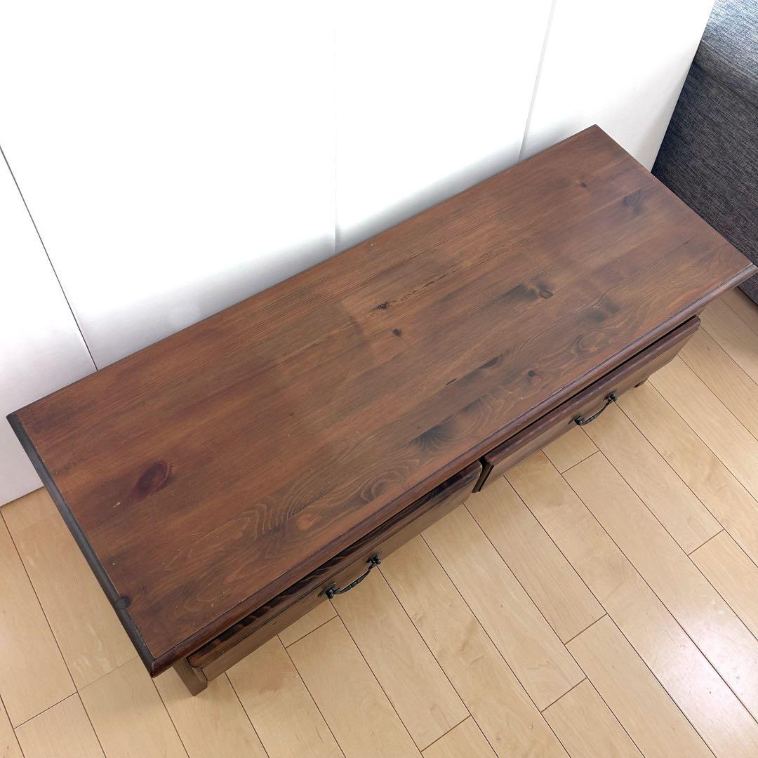 アンティーク　テレビ台　arcII ブラウンシリーズ　幅110 テレビボード