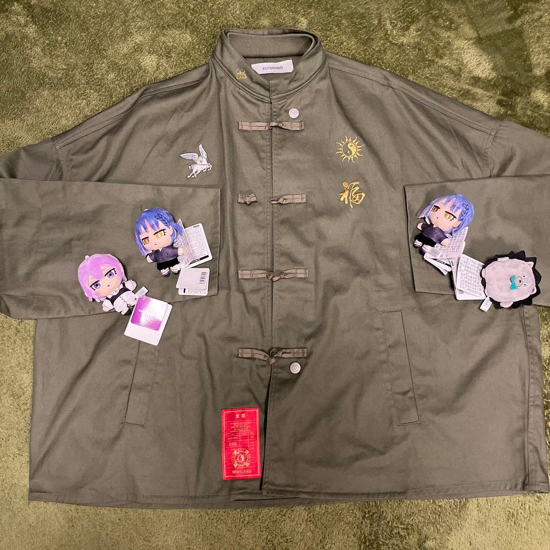 ZUTO MAYO 刺繍カーディガン 接触冷感・UVカット】Floretes クルー