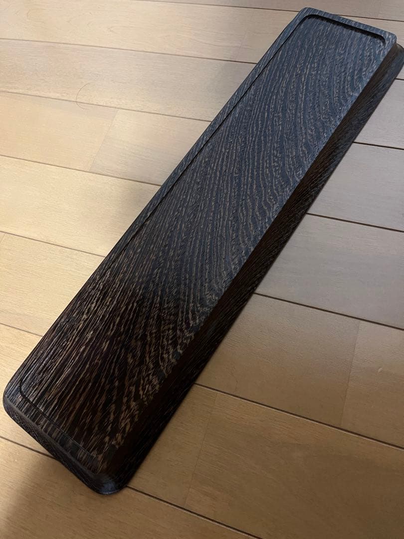 煎茶道具 紫丹一文字盆 尺五