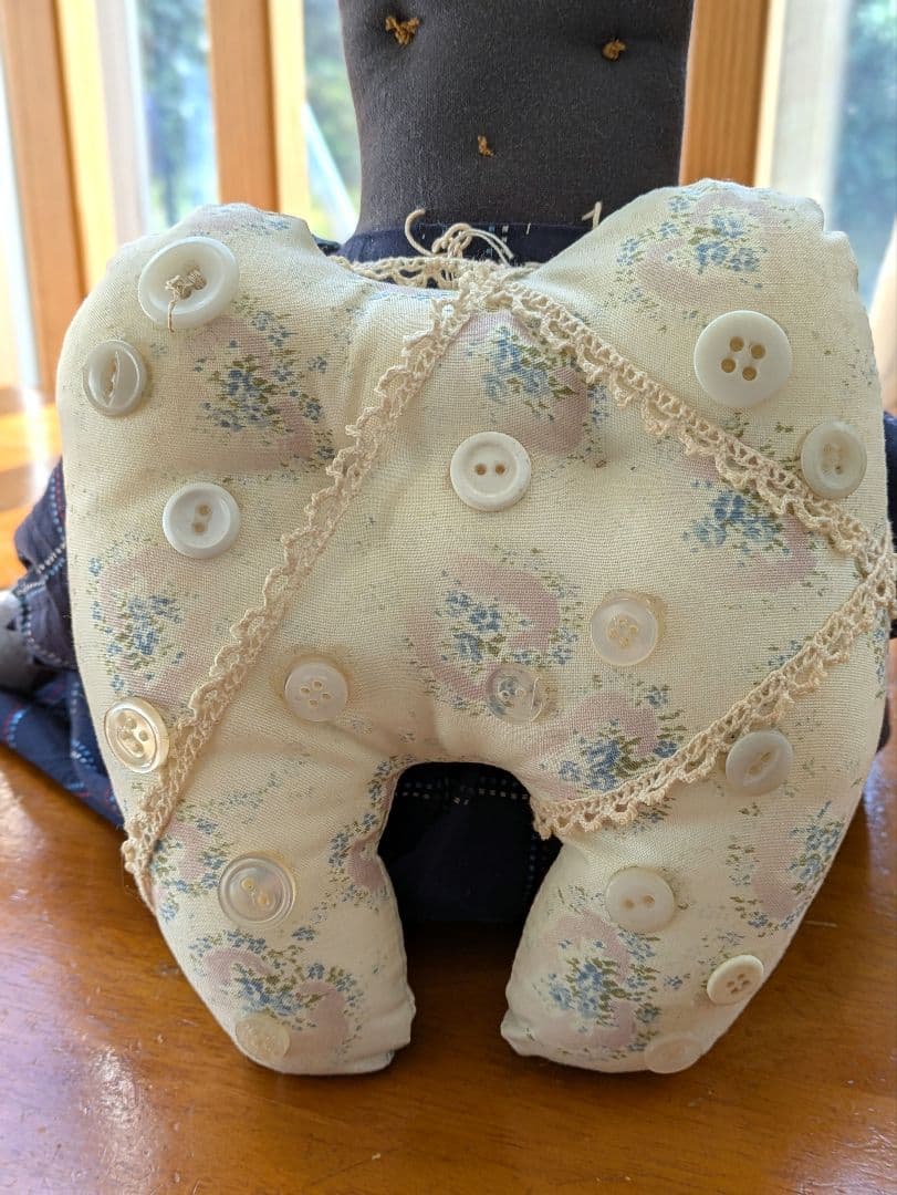 毛塚千代さんハンドメイド人形 猫天使