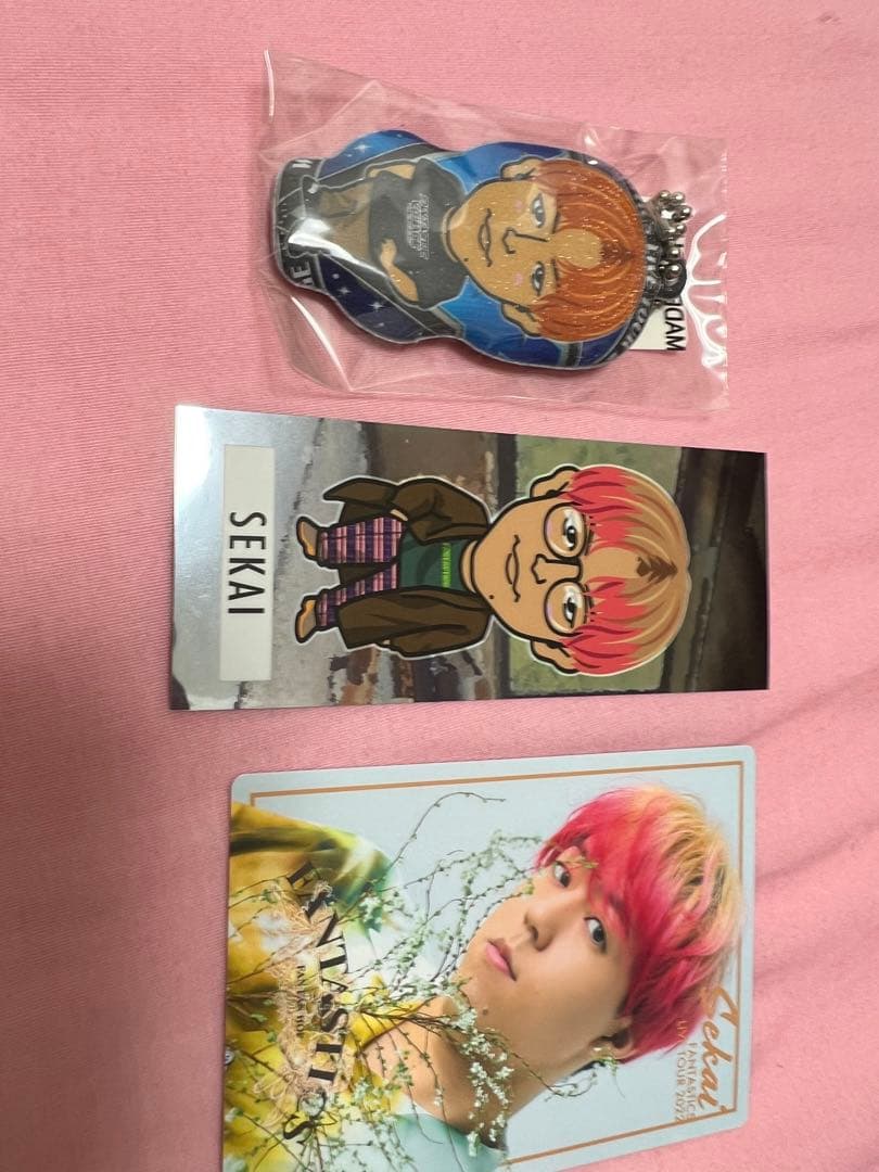 fantastics Tell Me クリアしおりとトレカ 全員 セット