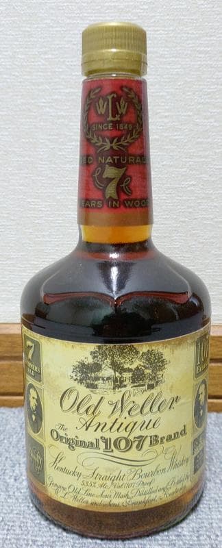 未開封 新品】オールドウェラーアンティーク107 バーボンウイスキー