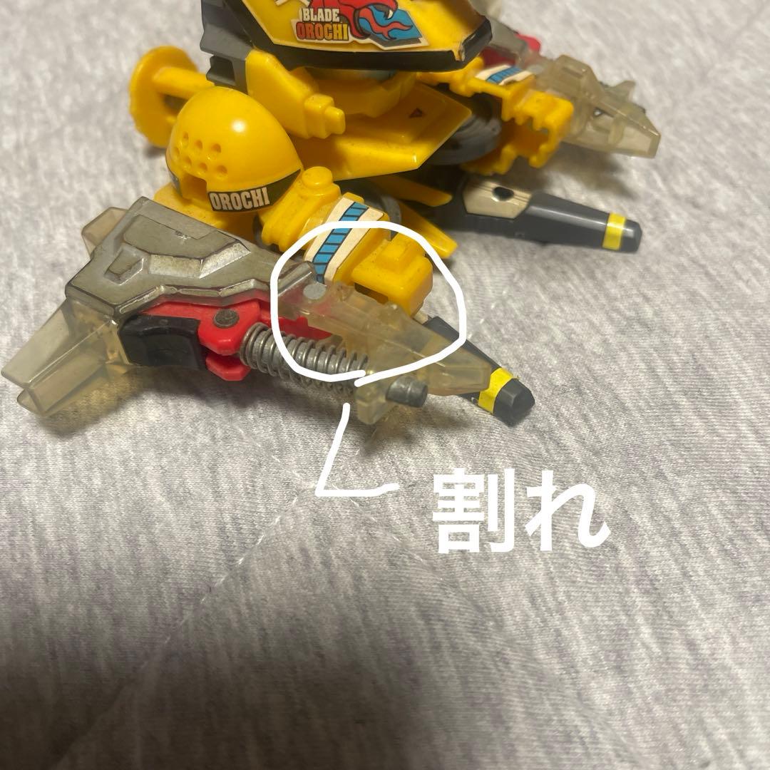 スーパービーダマン ブレードオロチ メガキャノンウイング付き メタル