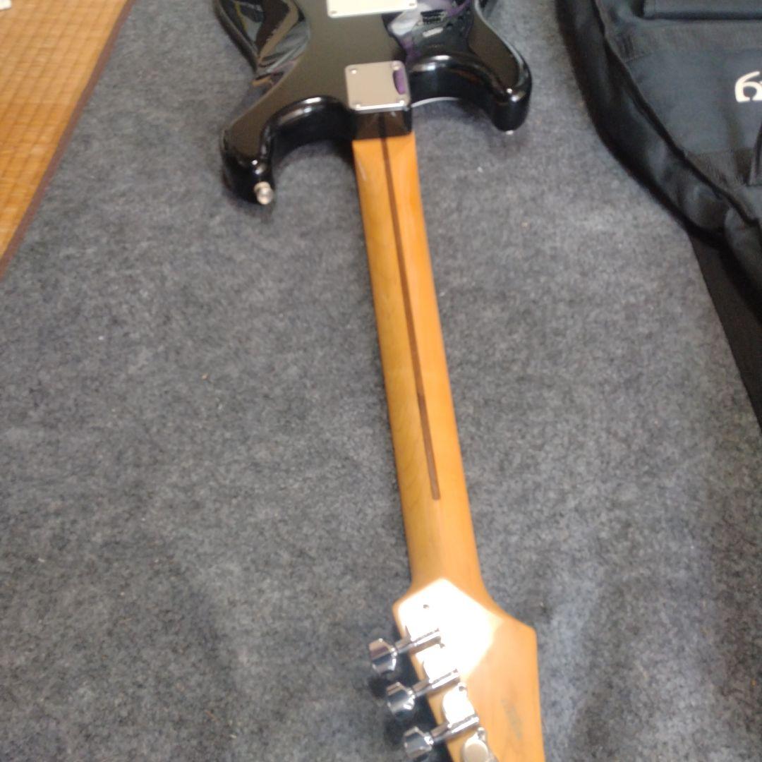 国産Historyストラトキャスター ブラック ゴトーペグ 国産History