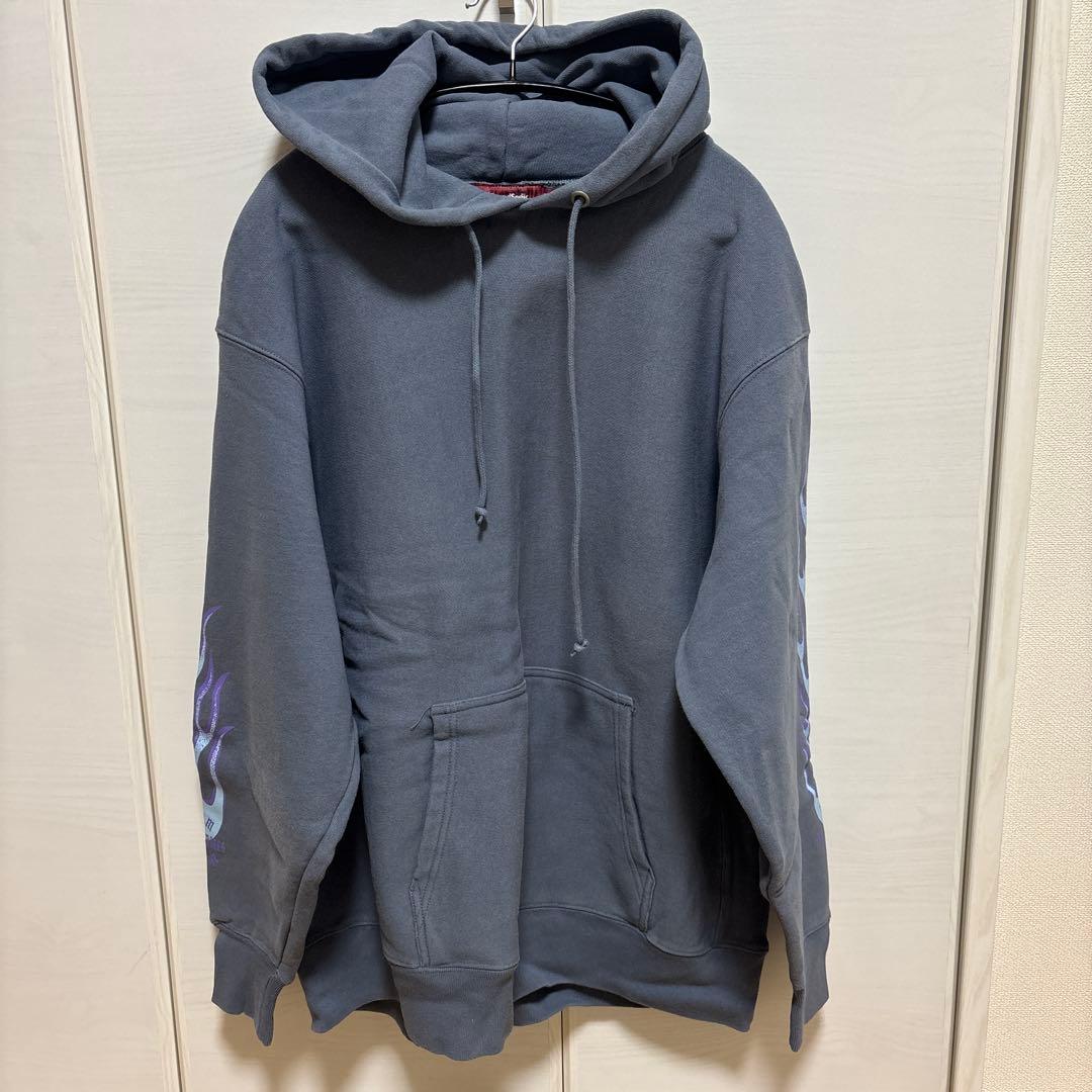 HideandSeek ブルーグレー XL パーカー