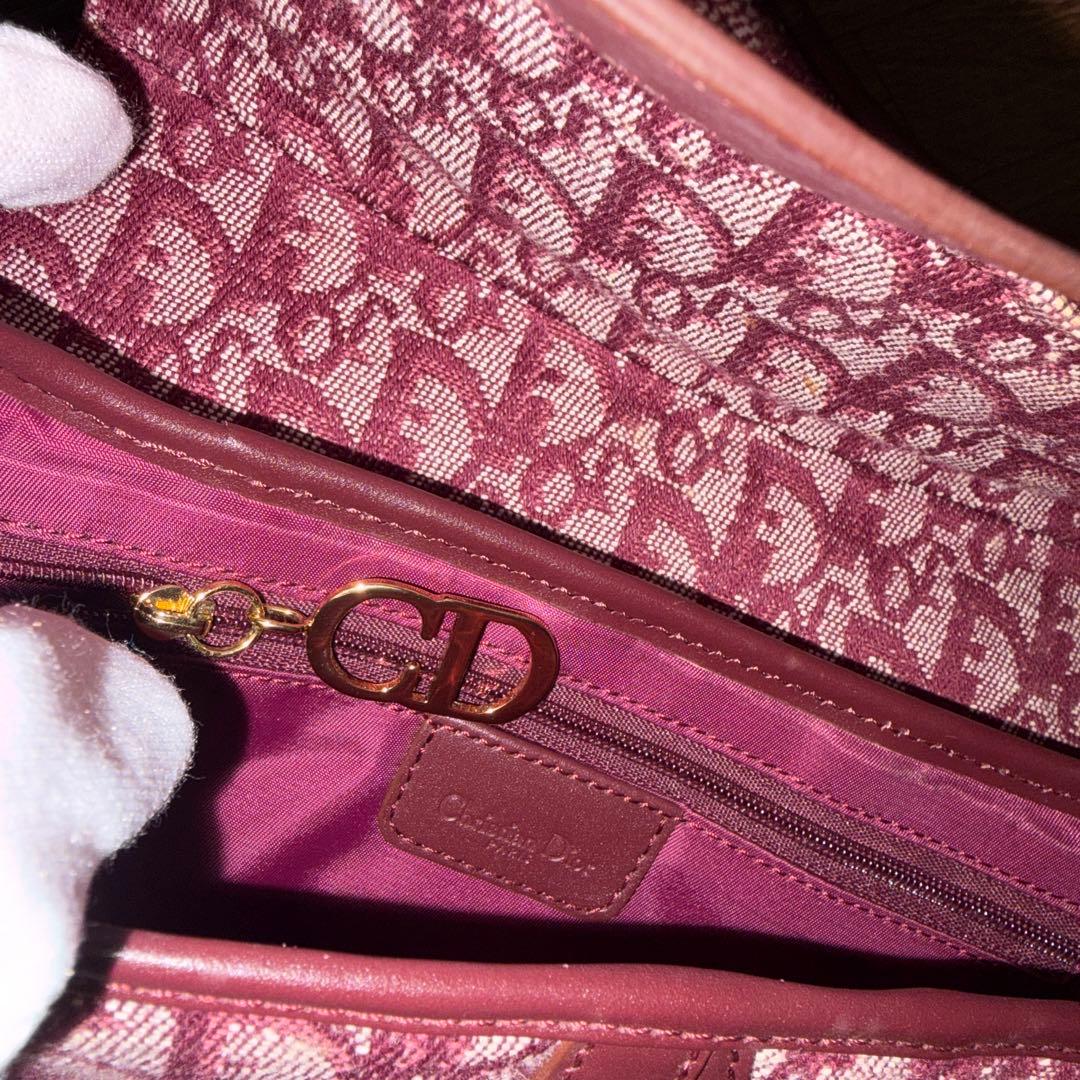 Dior サドルバッグ レッド