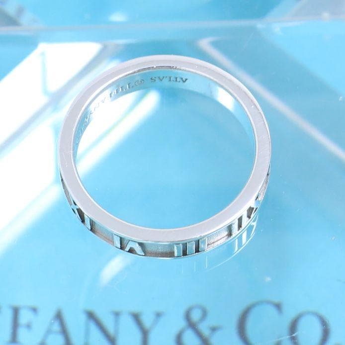 ティファニー　TIFFANY　12.5号　アトラスリング　定番　良品　0103