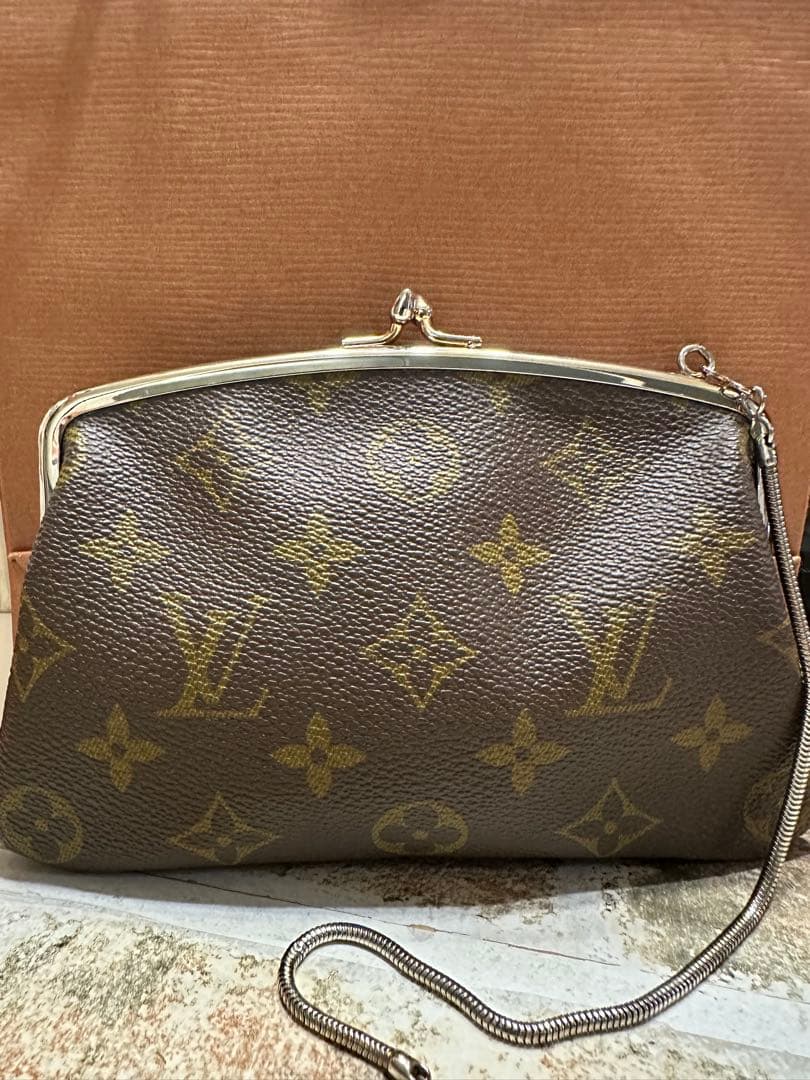 LOUIS VUITTON バケット がま口 USA 付属ポーチ