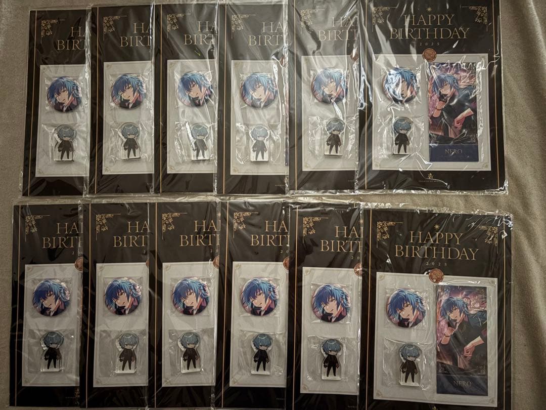 魔法使いの約束　まほやく　ネロ　バースデー　缶バッジ　アクブロ　ステッカー