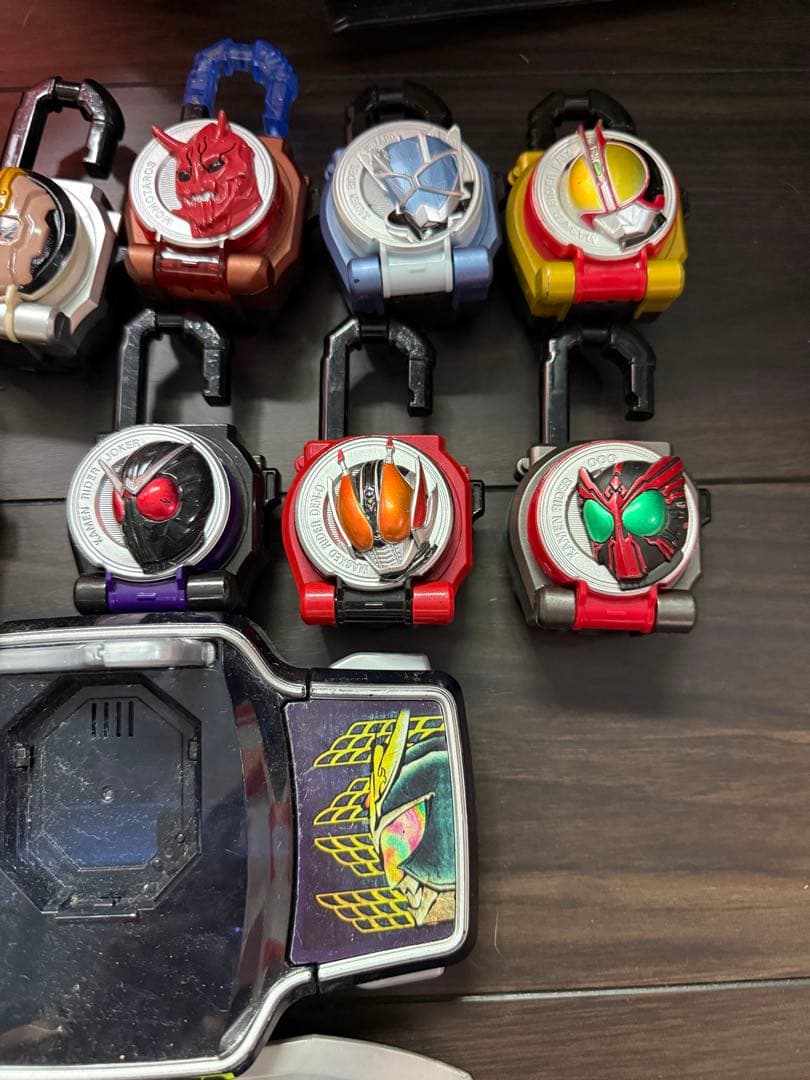 仮面ライダー鎧武DX戦極ドライバー＆ロックシードセットまとめ売り動作