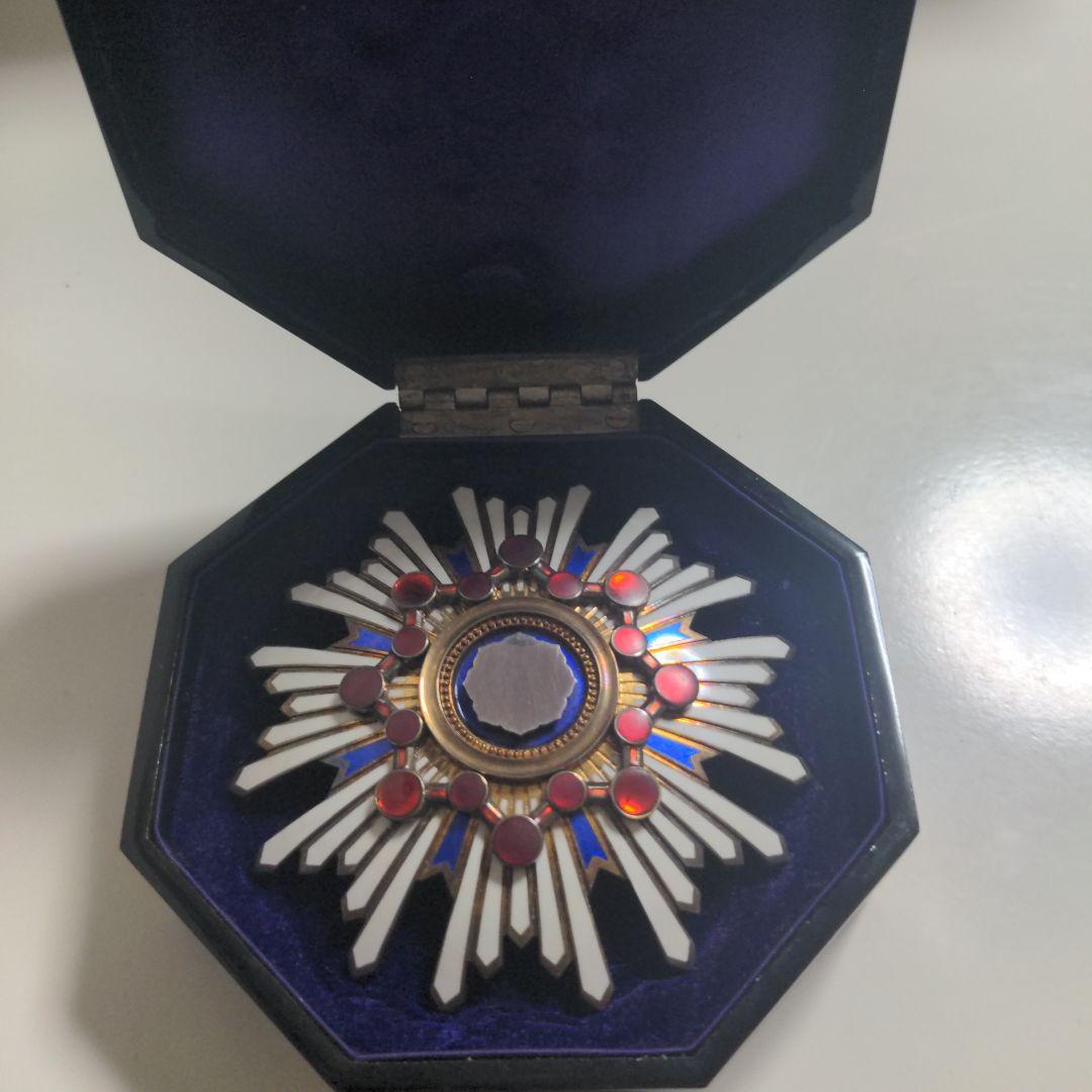 勲二等瑞宝章 略綬 勲章 徽章