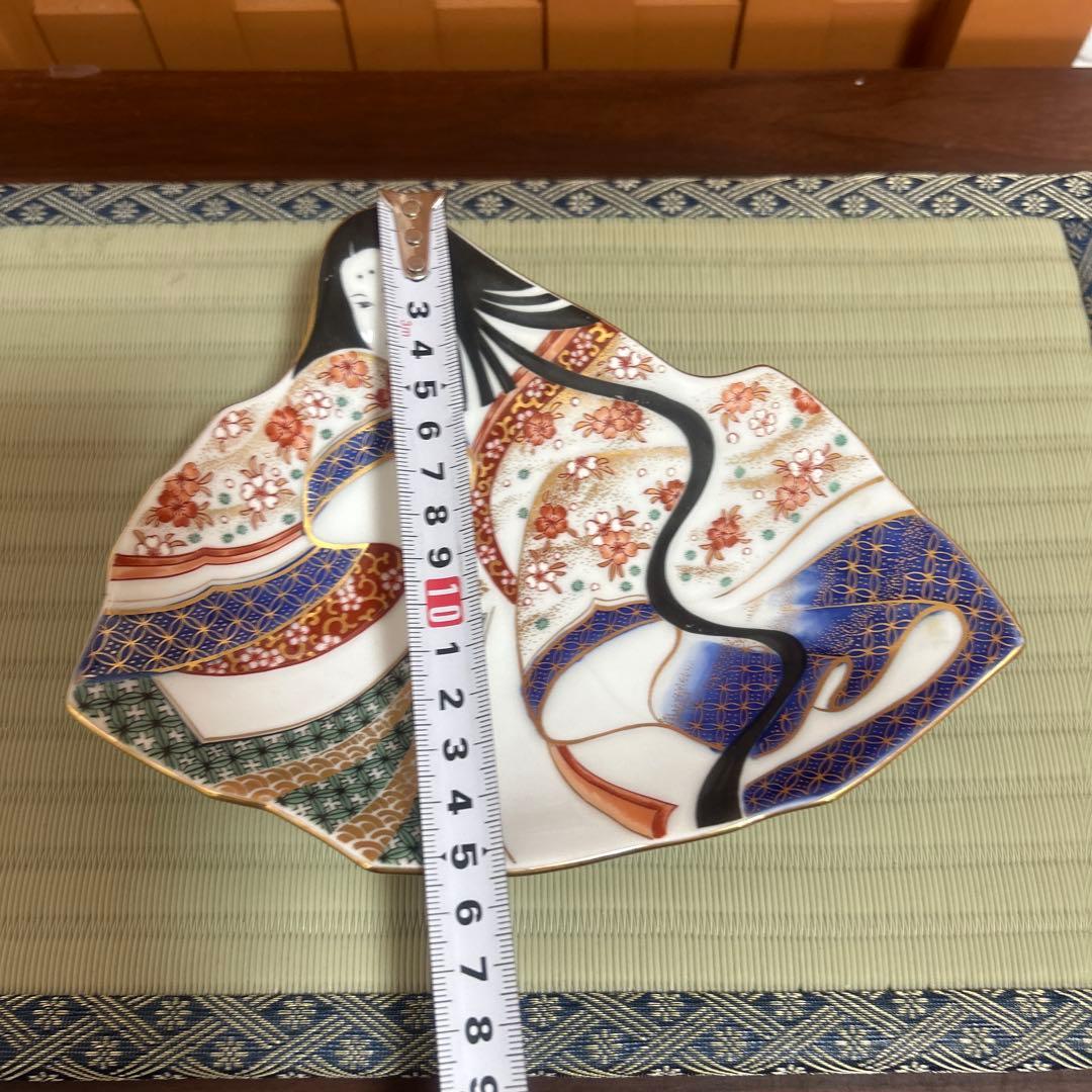 賞美堂　其泉　有田焼　姫型　銘々皿　6枚　まとめ売り　希少