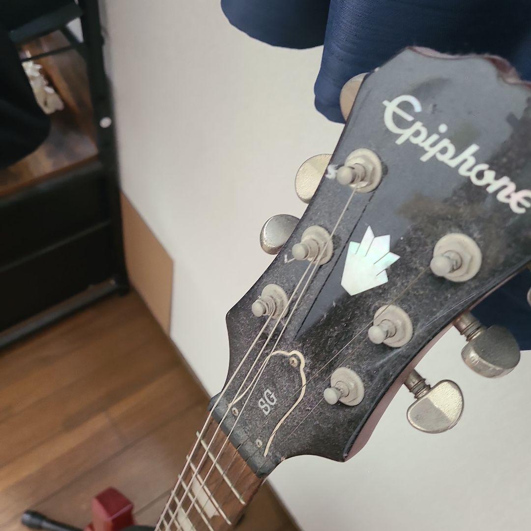 Epiphone SGスタイル エレキギター レッド