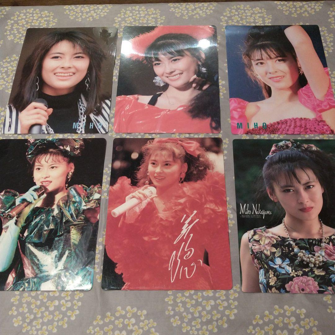 中山美穂さん下敷き6枚 - メルカリ