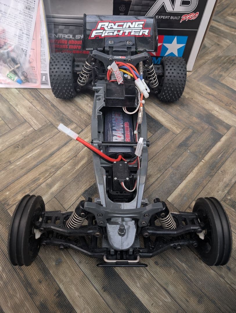 タミヤ　XB レーシングファイター　バギーラジコン　美品　中古