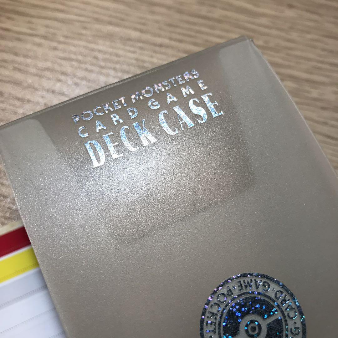 激レア？ポケモンカードゲーム クリアーデッキケース 初期物 仕切り板 シール付き