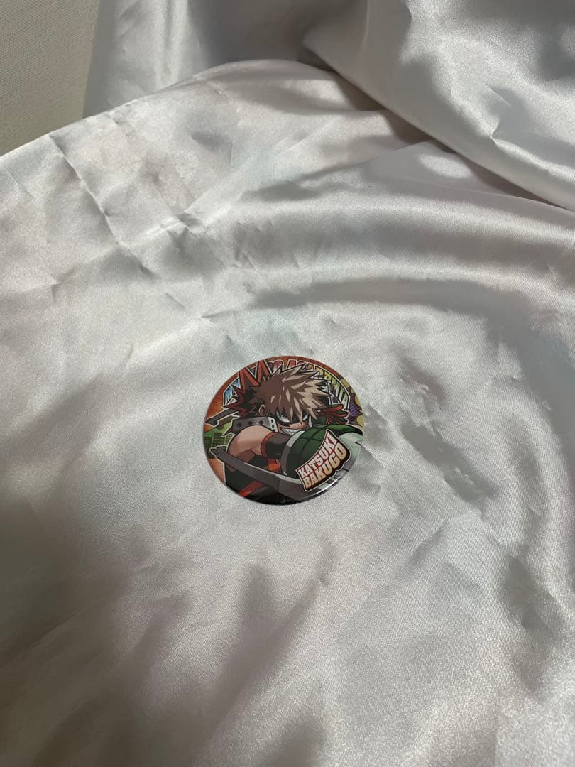 僕のヒーローアカデミア 爆豪勝己 原画展 キービジュアル缶バッジ