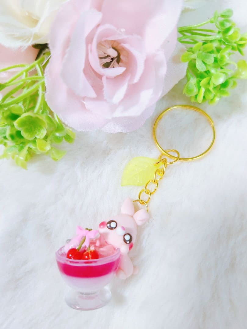 Easterにんじん　うさぎ　フェイクスイーツ　樹脂粘土　スイーツデコ