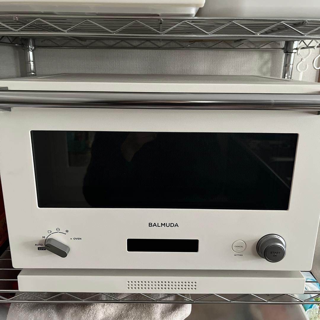 BALMUDA The Range オーブンレンジ K04A-WH ジャンク品2021年製