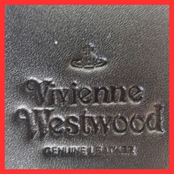 【新品未使用】ヴィヴィアンウエストウッド二つ折り財布　843VW594　ブラック