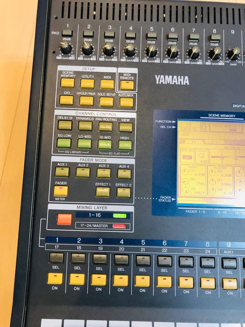 YAMAHA O3D デジタルミキサー