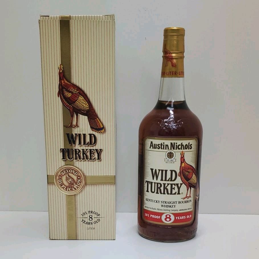 ワイルドターキーWILD TURKEY 8年未開栓1000ml