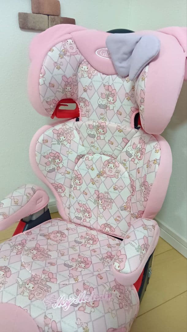 完売品✨️綺麗✨️　グレコ 　マイメロ　ジュニアシート ピンク　サンリオ
